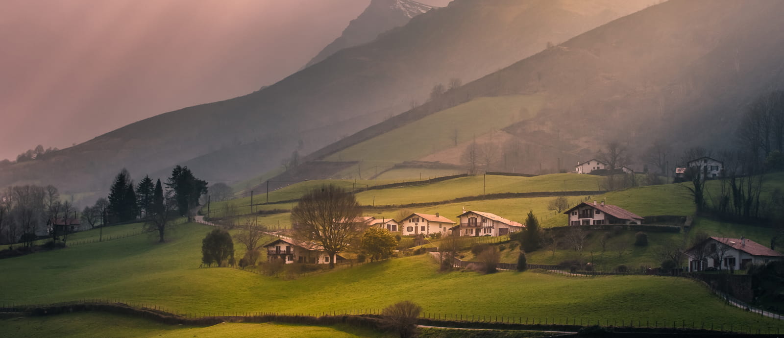 Landscape of the French Basque Country